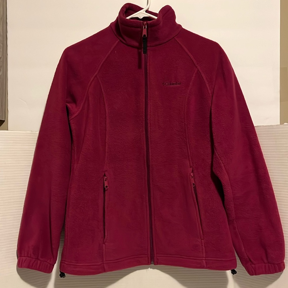 Columbia Women’s Dark Raspberry Benton Springs Full Zip Fleece Jacket